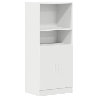 Mobile da Cucina Bianco 57x41,5x131,5 cm in Truciolato | homemem39
