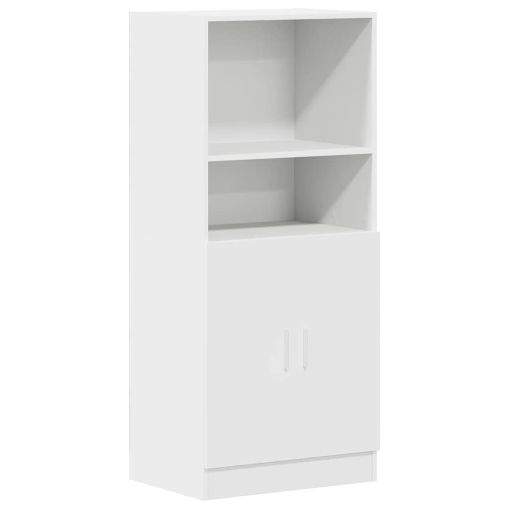 Mobile da Cucina Bianco 57x41,5x131,5 cm in Truciolato - homemem39