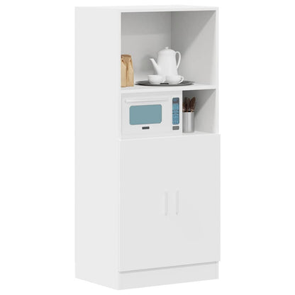 Mobile da Cucina Bianco 57x41,5x131,5 cm in Truciolato - homemem39
