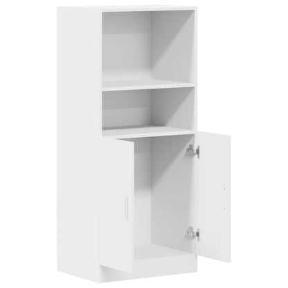 Mobile da Cucina Bianco 57x41,5x131,5 cm in Truciolato - homemem39