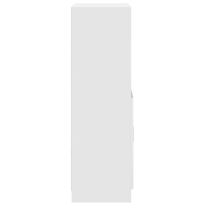 Mobile da Cucina Bianco 57x41,5x131,5 cm in Truciolato