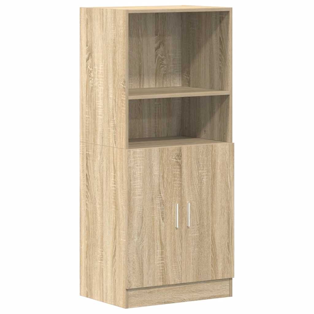 Mobile da Cucina Rovere Sonoma 57x41,5x131,5 cm in Truciolato
