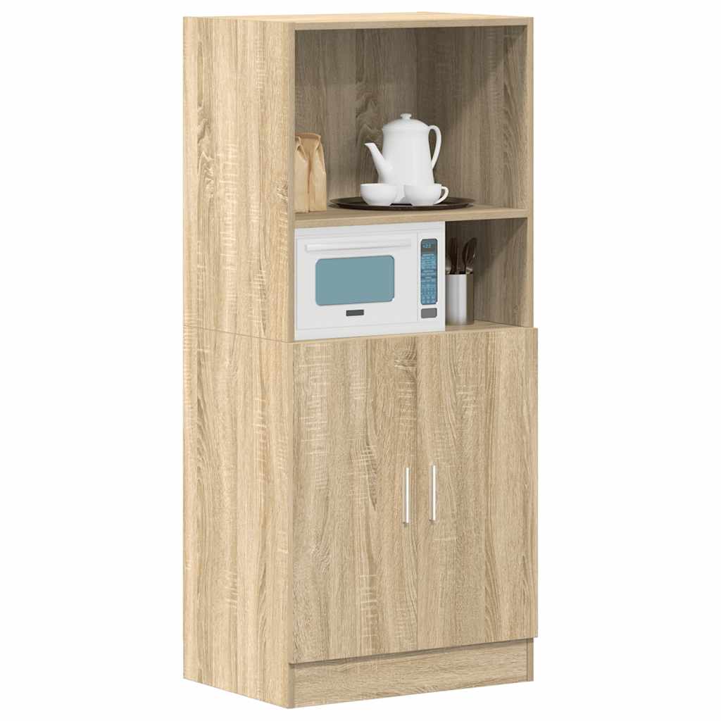 Mobile da Cucina Rovere Sonoma 57x41,5x131,5 cm in Truciolato - homemem39