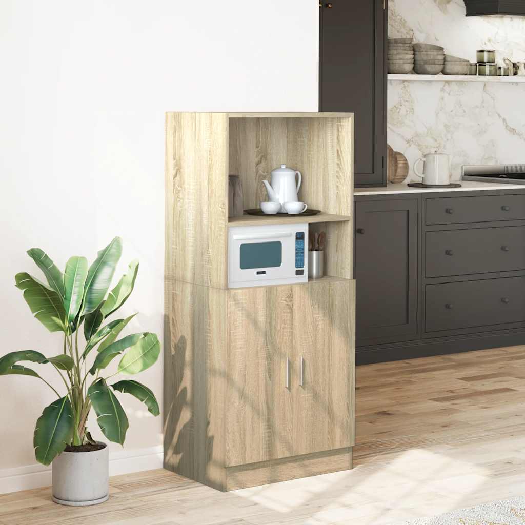 Mobile da Cucina Rovere Sonoma 57x41,5x131,5 cm in Truciolato | homemem39