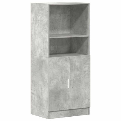 Mobile da Cucina Grigio Cemento 57x41,5x131,5 cm in Truciolato | homemem39