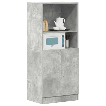 Mobile da Cucina Grigio Cemento 57x41,5x131,5 cm in Truciolato