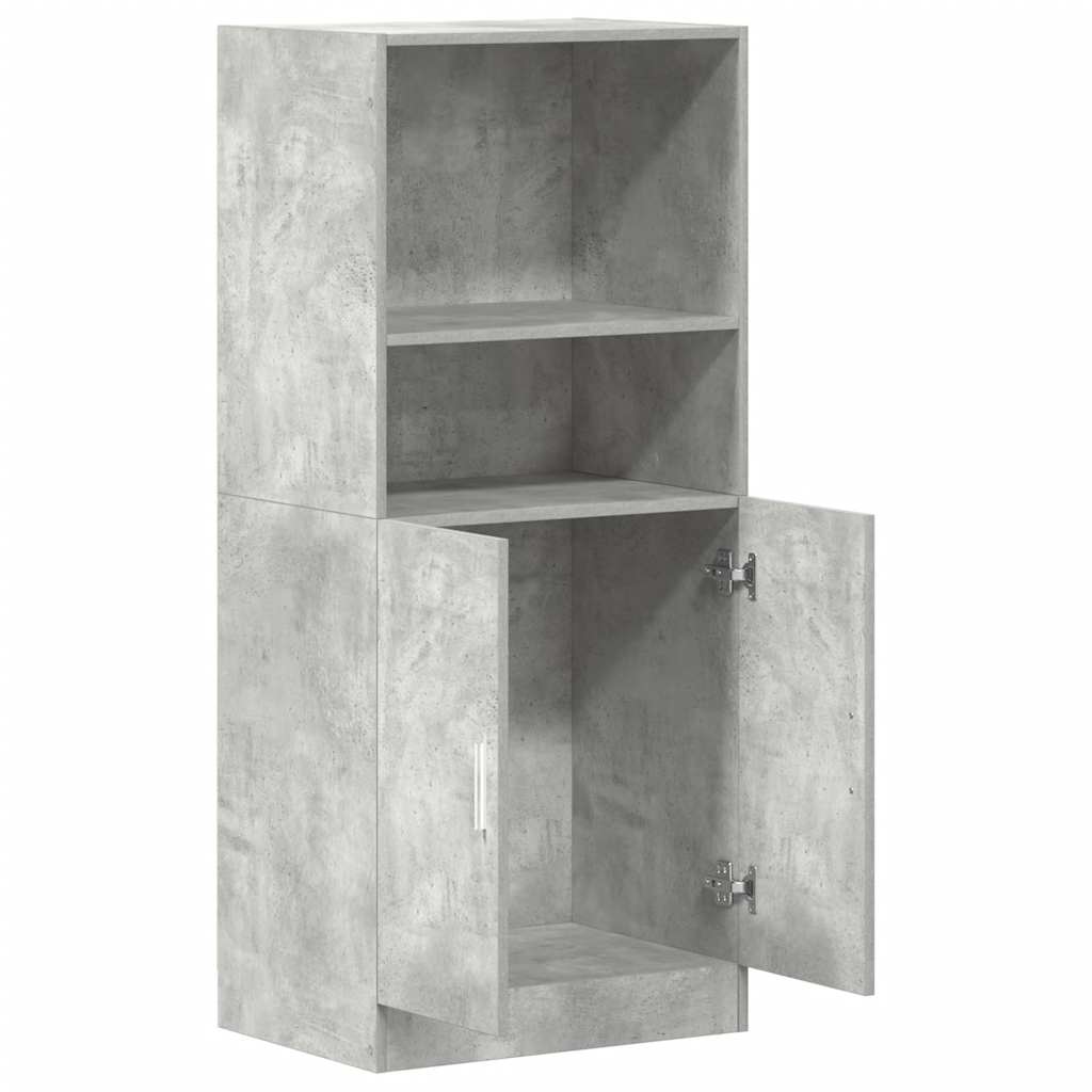 Mobile da Cucina Grigio Cemento 57x41,5x131,5 cm in Truciolato