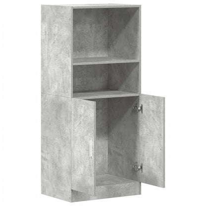 Mobile da Cucina Grigio Cemento 57x41,5x131,5 cm in Truciolato
