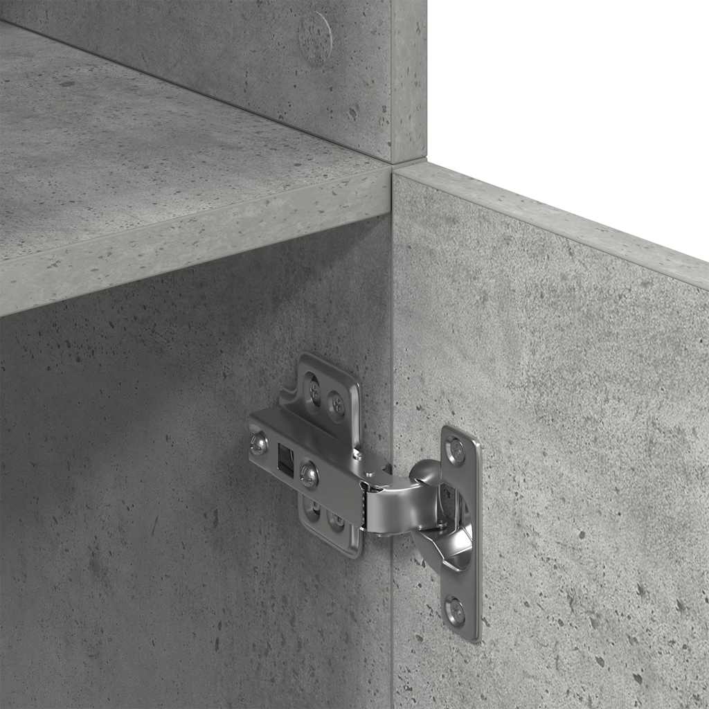 Mobile da Cucina Grigio Cemento 57x41,5x131,5 cm in Truciolato - homemem39