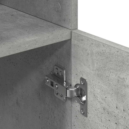 Mobile da Cucina Grigio Cemento 57x41,5x131,5 cm in Truciolato