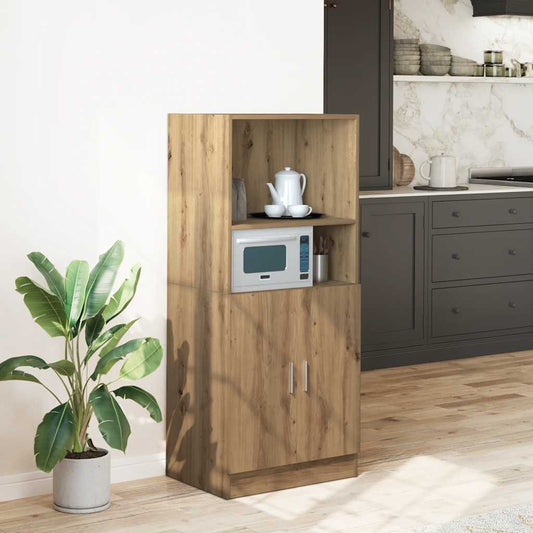 Armadietto Rovere Artigianale 57x41,5x131,5 cm in Truciolato