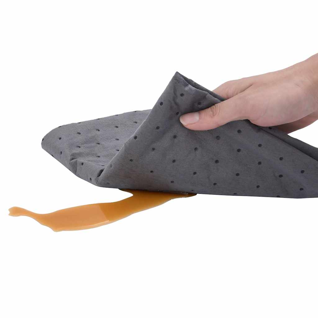 Tamponi Assorbenti per Olio 100 pz Grigi 40x50 cm | homemem39