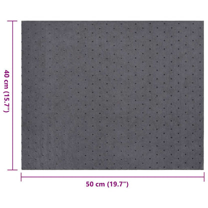 Tamponi Assorbenti per Olio 100 pz Grigi 40x50 cm | homemem39