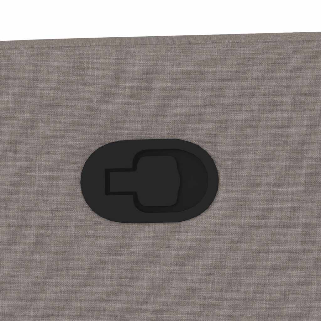 Poltrona Reclinabile in Tessuto Tortora - homemem39