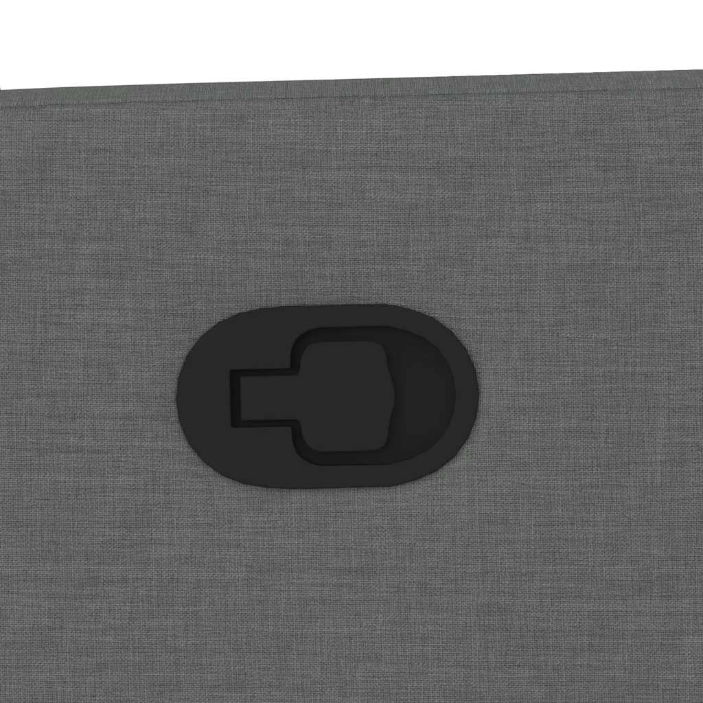 Poltrona Massaggiante Reclinabile Grigio Scuro in Tessuto - homemem39