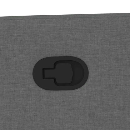 Poltrona Massaggiante Reclinabile Grigio Scuro in Tessuto - homemem39