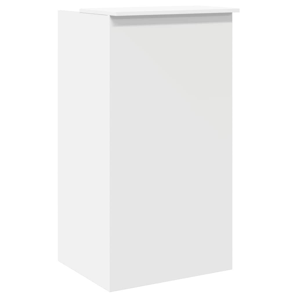 Banco Reception Bianco 55x50x103,5 cm in Legno Multistrato - homemem39
