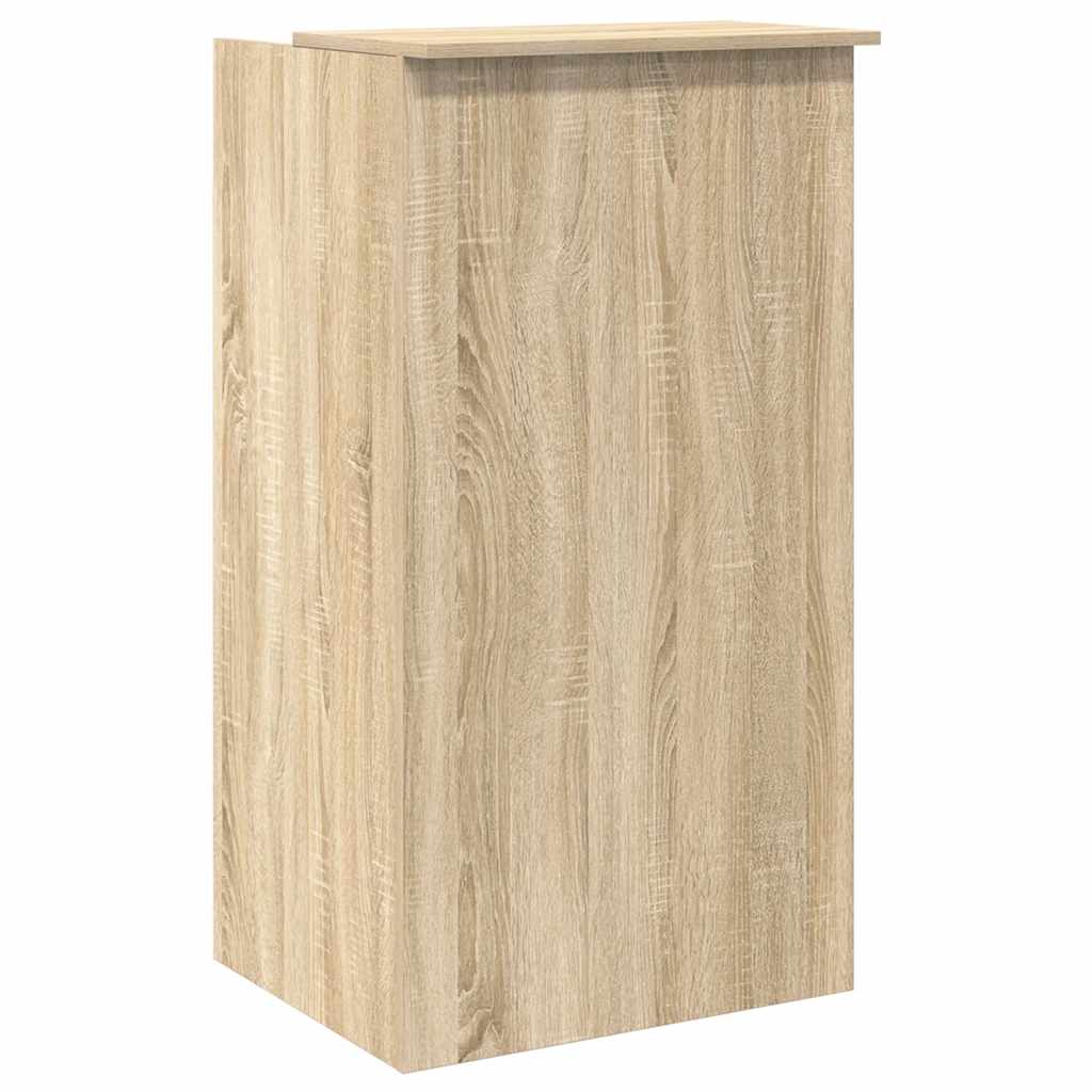 Banco Reception Rovere Sonoma 55x50x103,5 cm Legno Multistrato - homemem39