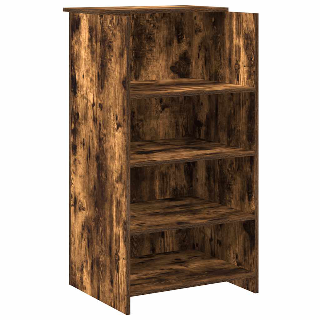Banco Reception Rovere Fumo 55x50x103,5 cm in Legno Multistrato