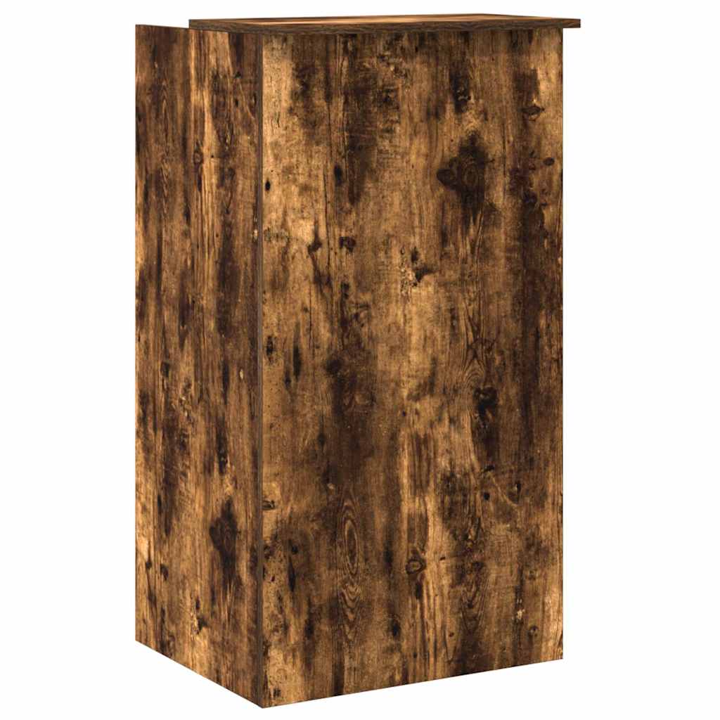 Banco Reception Rovere Fumo 55x50x103,5 cm in Legno Multistrato - homemem39