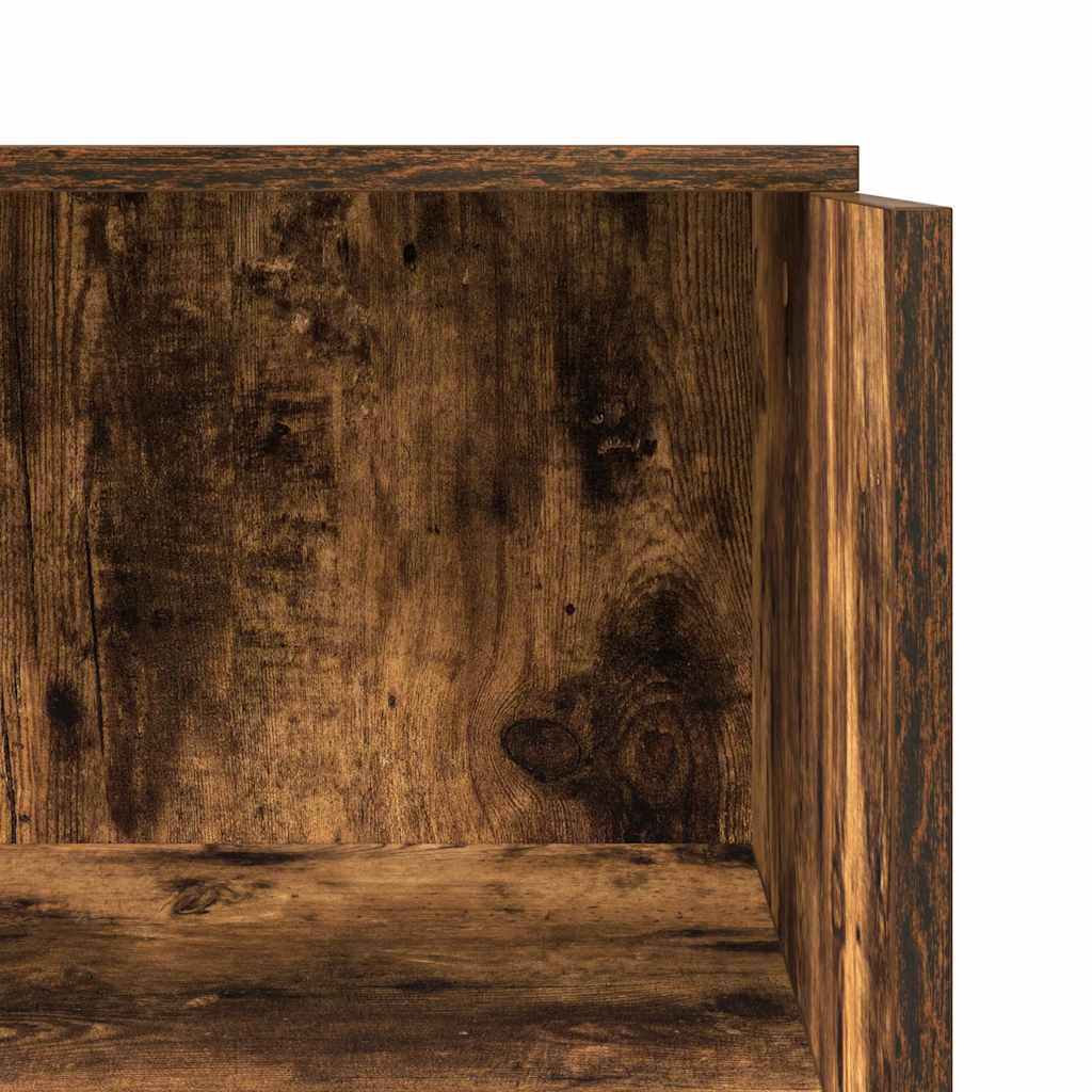 Banco Reception Rovere Fumo 55x50x103,5 cm in Legno Multistrato