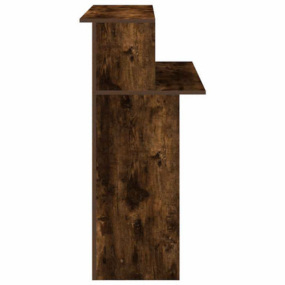 Banco Reception Rovere Fumo 100x50x103,5cm in Legno Multistrato