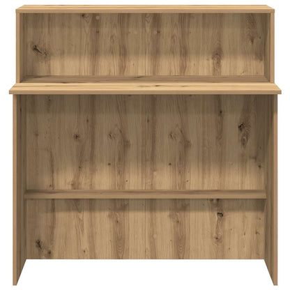 Banco Reception Rovere Artigianale 100x50x103,5cm in Truciolato | homemem39