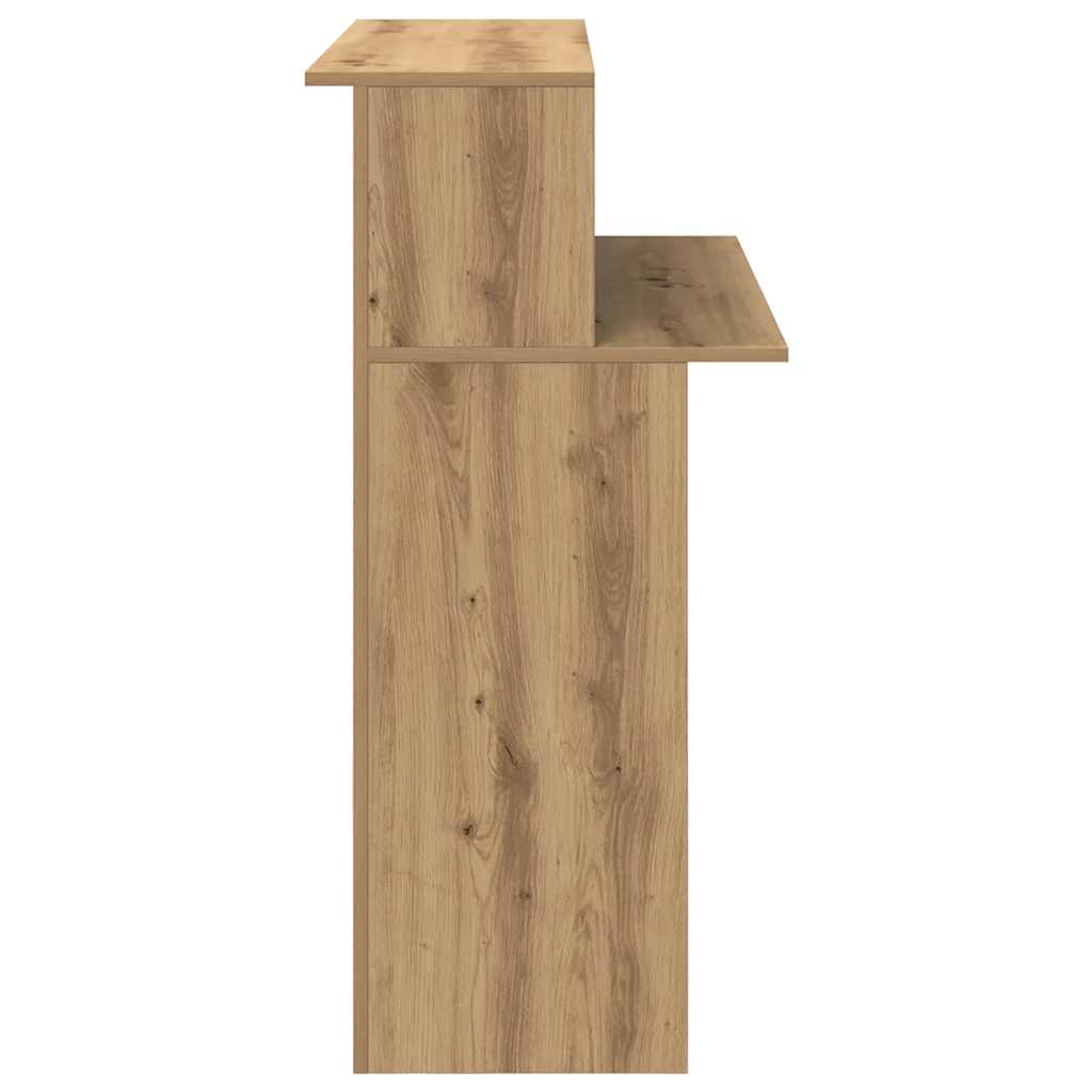 Banco Reception Rovere Artigianale 100x50x103,5cm in Truciolato | homemem39