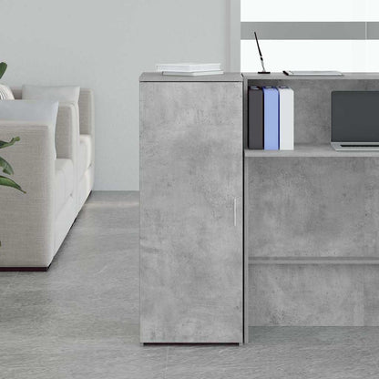 Mobile Portaoggetti Grigio Cemento 40x45x103,5 cm in Truciolato | homemem39