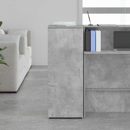 Mobile Portaoggetti Grigio Cemento 40x45x103,5 cm in Truciolato