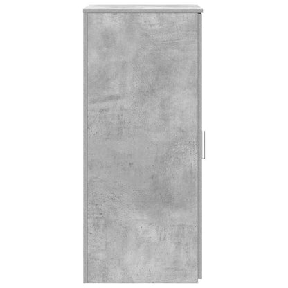 Mobile Portaoggetti Grigio Cemento 40x45x103,5 cm in Truciolato