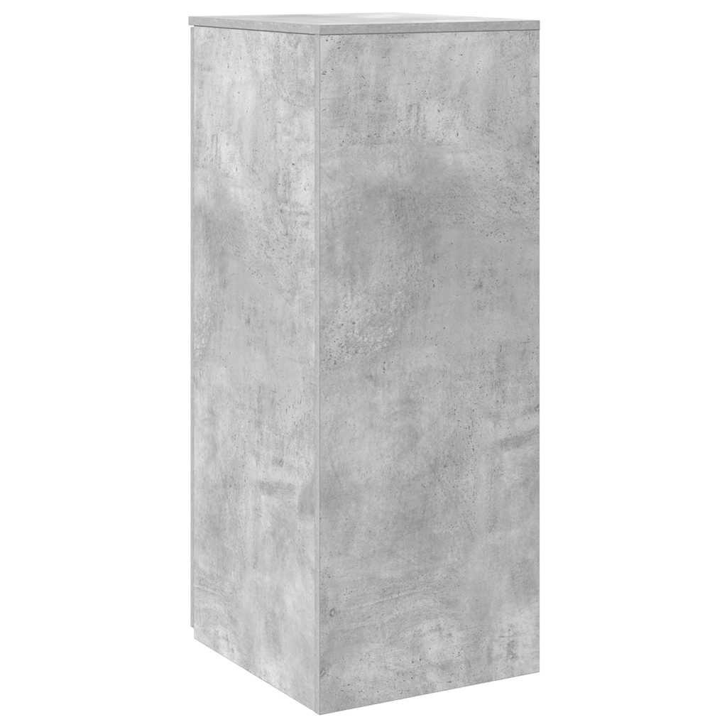 Mobile Portaoggetti Grigio Cemento 40x45x103,5 cm in Truciolato | homemem39