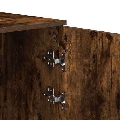 Mobile Portaoggetti Rovere Fumo 40x45x103,5 cm in Truciolato | homemem39