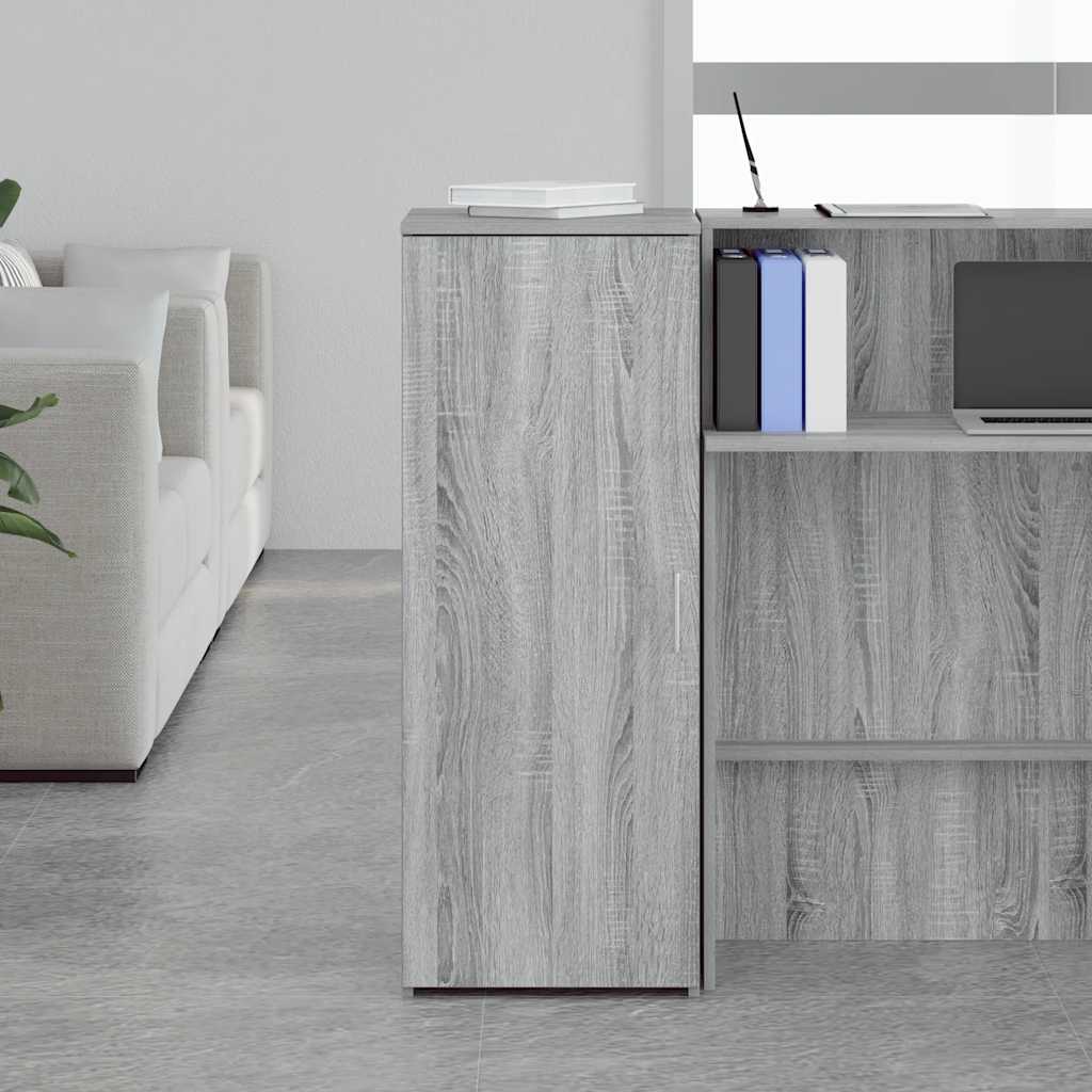 Mobile Portaoggetti Grigio Sonoma 40x45x103,5 cm in Truciolato | homemem39