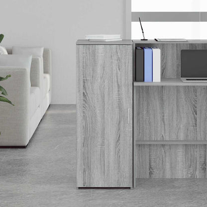 Mobile Portaoggetti Grigio Sonoma 40x45x103,5 cm in Truciolato