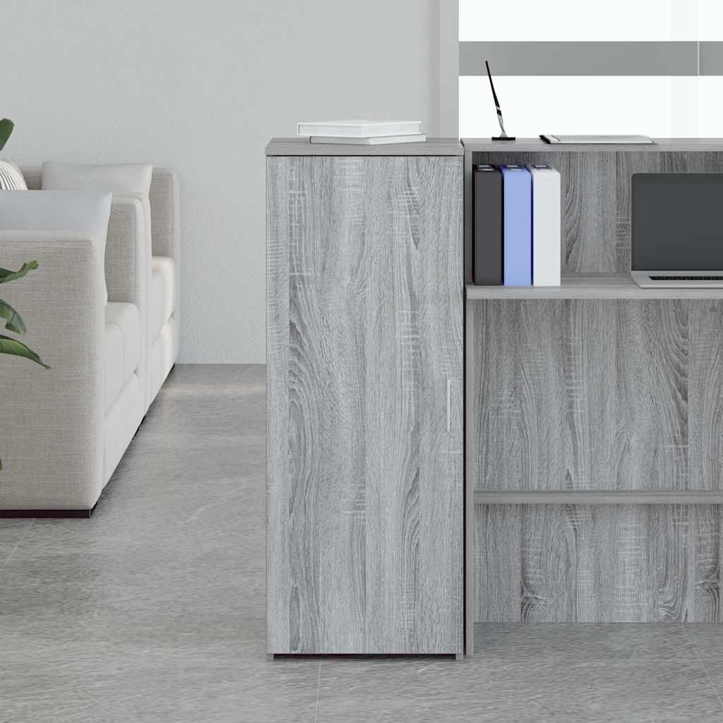 Mobile Portaoggetti Grigio Sonoma 40x45x103,5 cm in Truciolato