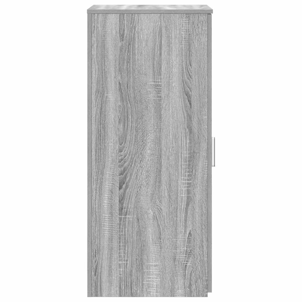 Mobile Portaoggetti Grigio Sonoma 40x45x103,5 cm in Truciolato