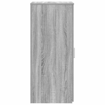 Mobile Portaoggetti Grigio Sonoma 40x45x103,5 cm in Truciolato