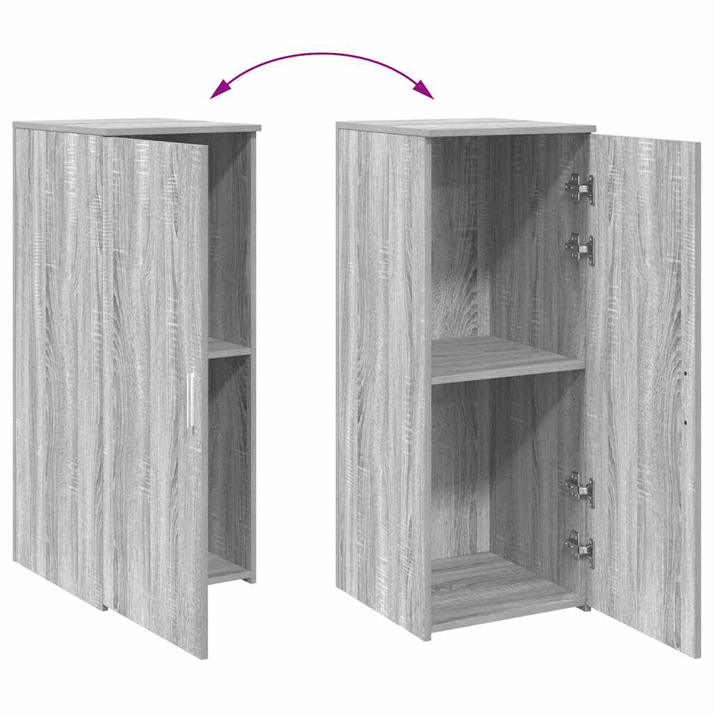 Mobile Portaoggetti Grigio Sonoma 40x45x103,5 cm in Truciolato | homemem39