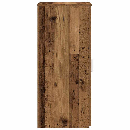 Mobile Portaoggetti Legno Antico 40x45x103,5 cm in Truciolato