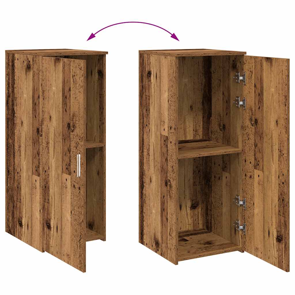 Mobile Portaoggetti Legno Antico 40x45x103,5 cm in Truciolato | homemem39
