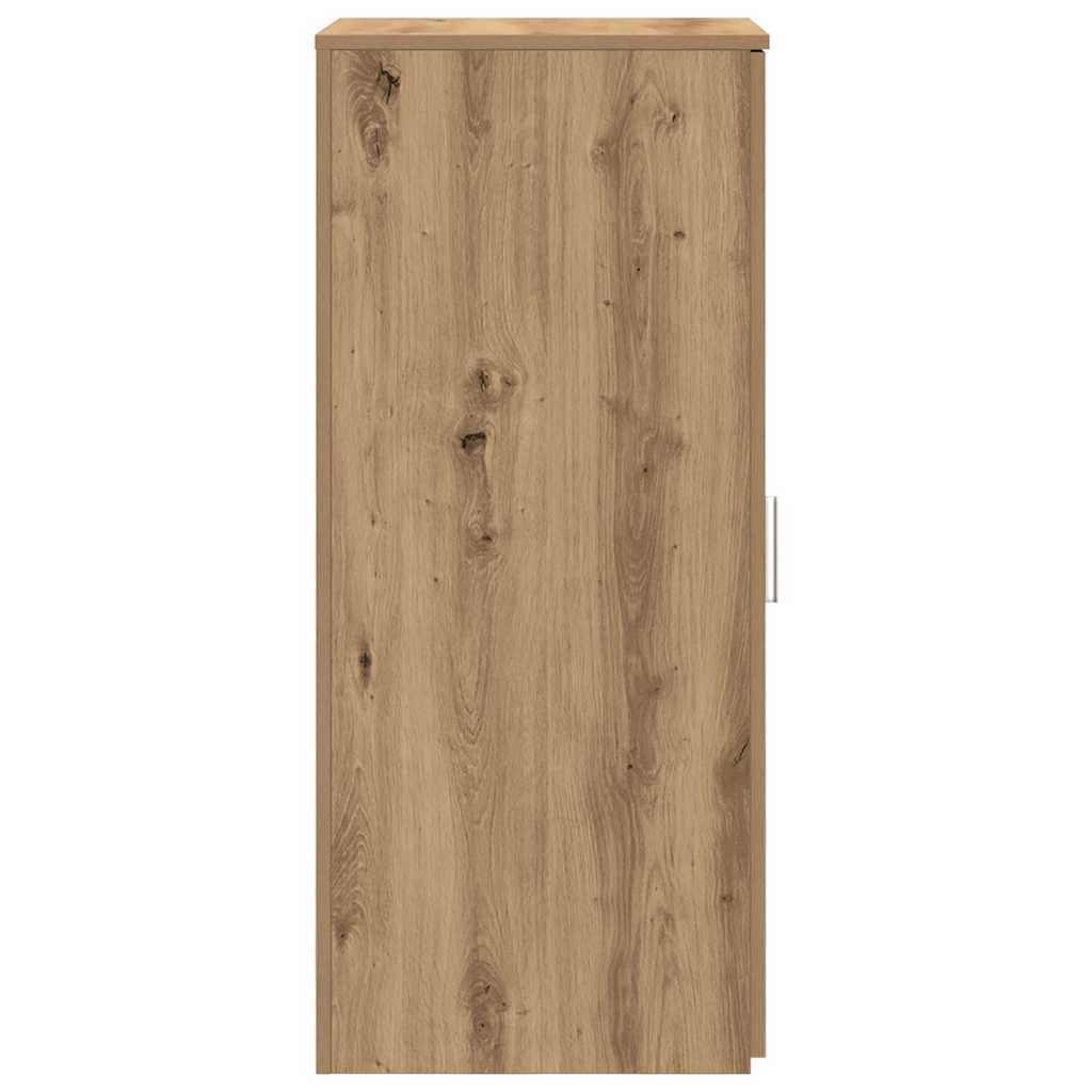 Mobile Portaoggetti Rovere Artigianale 40x45x103,5cm Truciolato | homemem39