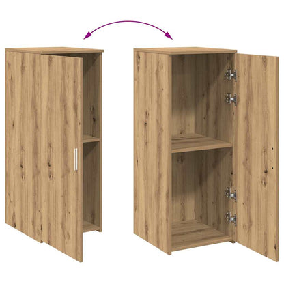 Mobile Portaoggetti Rovere Artigianale 40x45x103,5cm Truciolato | homemem39