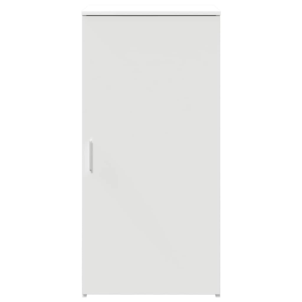 Mobile Portaoggetti Bianco 50x45x103,5 cm in Legno Multistrato | homemem39