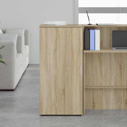 Mobile Portaoggetti Rovere Sonoma 50x45x103,5 cm in Truciolato | homemem39