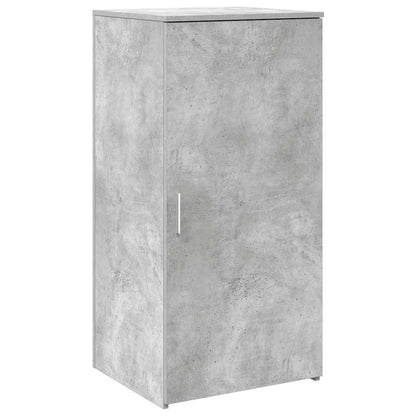 Mobile Portaoggetti Grigio Cemento 50x45x103,5 cm in Truciolato | homemem39