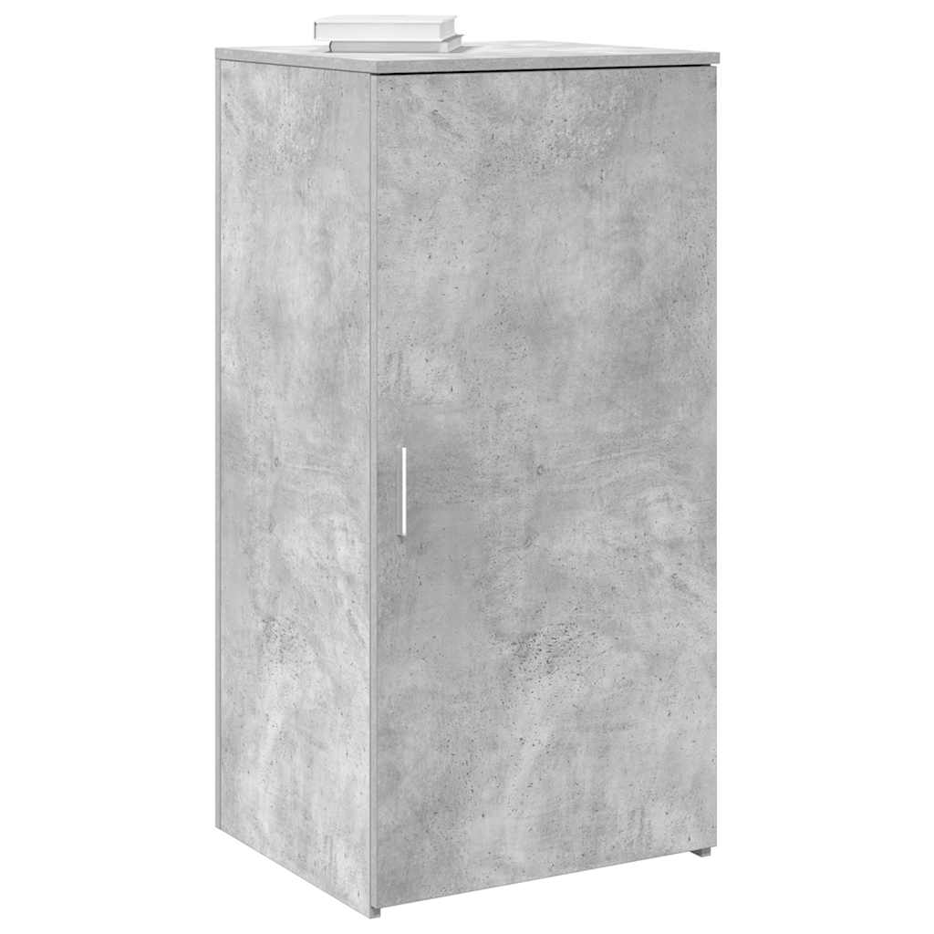 Mobile Portaoggetti Grigio Cemento 50x45x103,5 cm in Truciolato | homemem39