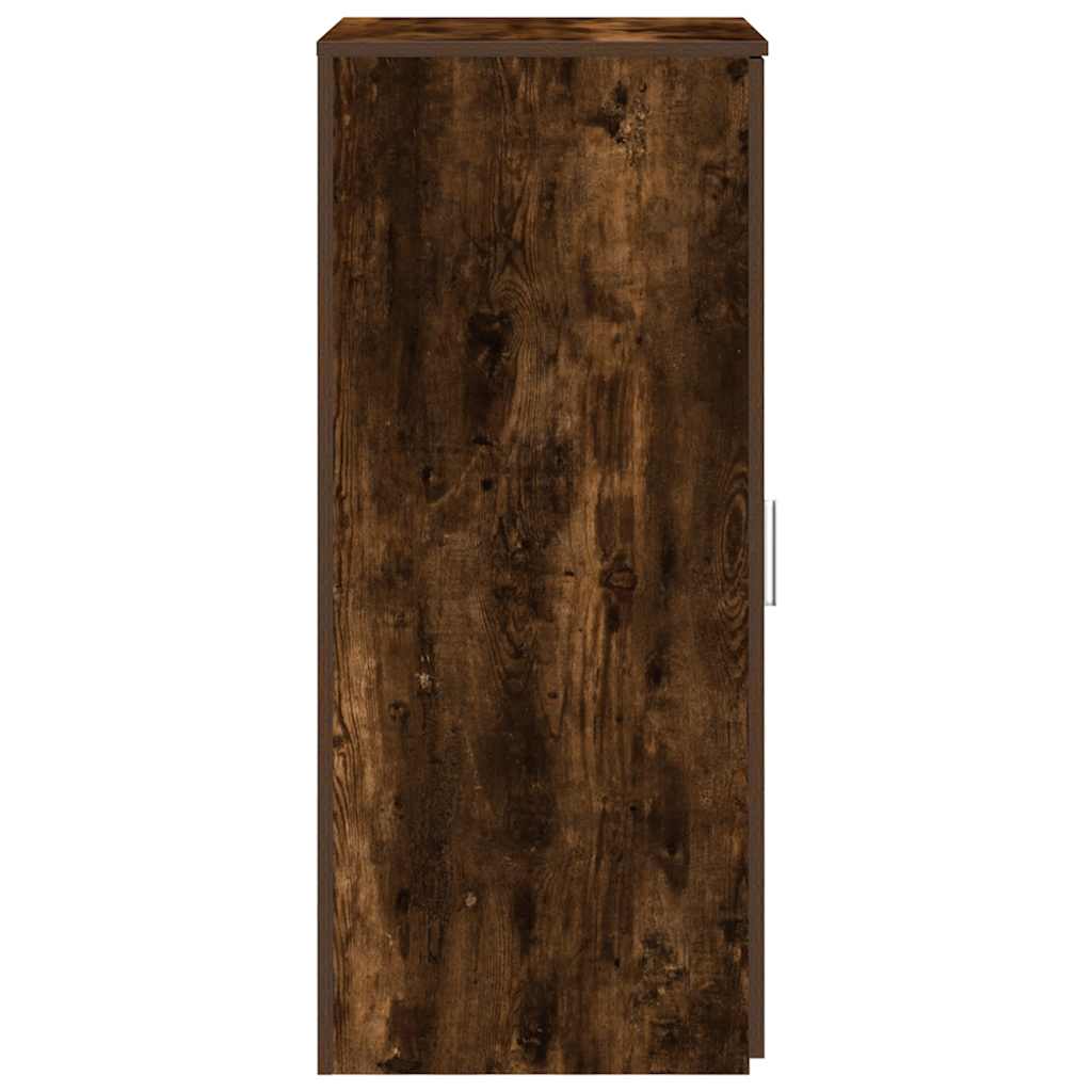 Mobile Portaoggetti Rovere Fumo 50x45x103,5 cm in Truciolato | homemem39