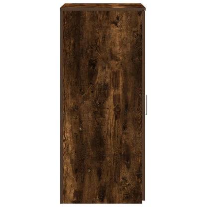 Mobile Portaoggetti Rovere Fumo 50x45x103,5 cm in Truciolato | homemem39