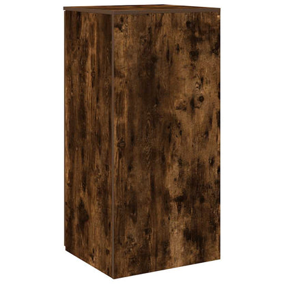 Mobile Portaoggetti Rovere Fumo 50x45x103,5 cm in Truciolato | homemem39